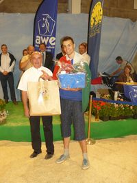 Enzo Donini (prix remis par J. Ponthier de la Foire Agricole Battice Herve)